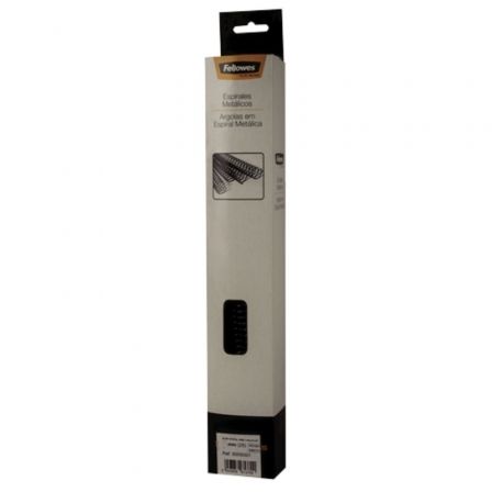 Fellowes Espirales Metálicas 10mm Negro Paso 5:1 Pack 100 ud Fellowes Espirales Metálicas 10mm Negro Paso 5:1 Pack 100 ud